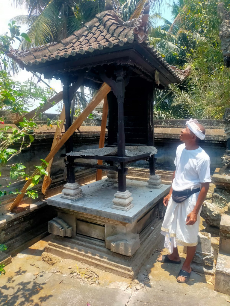 Piyasan Rusak di Banjar Delod Bale Agung, Desa Mengwi, Kecamatan Mengwi Tanggal 05 Desember 2023